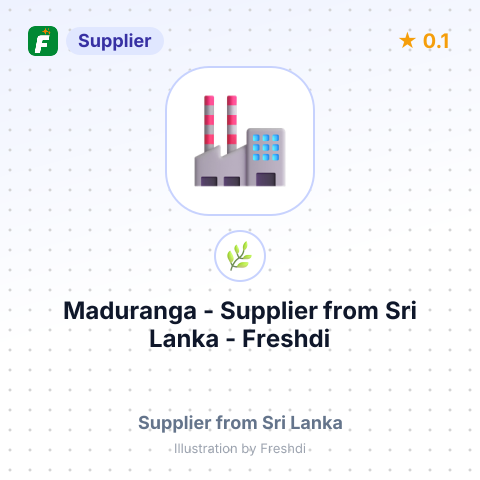 Maduranga  – summary card, no photo uploaded yet