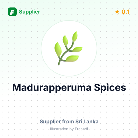 Madurapperuma Spices  – summary card, no photo uploaded yet