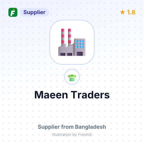 Maeen Traders – summary card, no photo uploaded yet