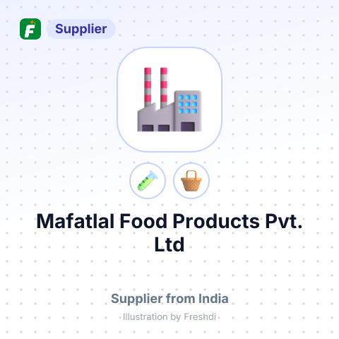 Mafatlal Food Products Pvt. Ltd – summary card, no photo uploaded yet