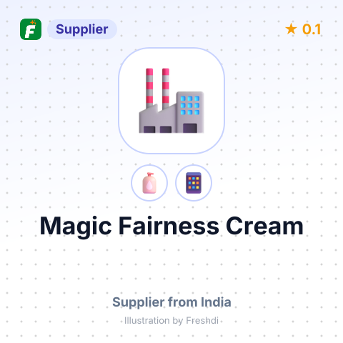 Magic Fairness Cream – summary card, no photo uploaded yet