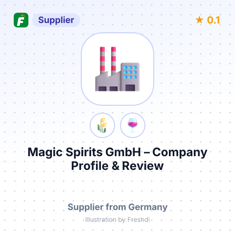 Magic Spirits GmbH – summary card, no photo uploaded yet