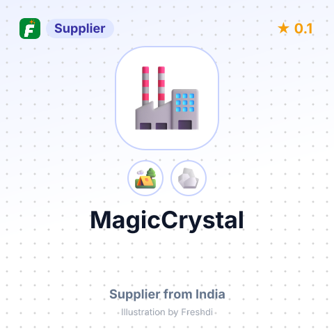 MagicCrystal – summary card, no photo uploaded yet