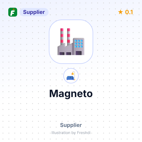 Magneto – summary card, no photo uploaded yet