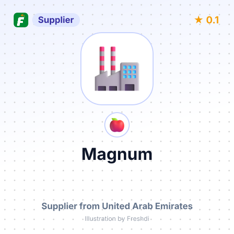 Magnum  – summary card, no photo uploaded yet