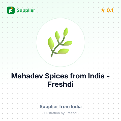 Mahadev Spices  – summary card, no photo uploaded yet