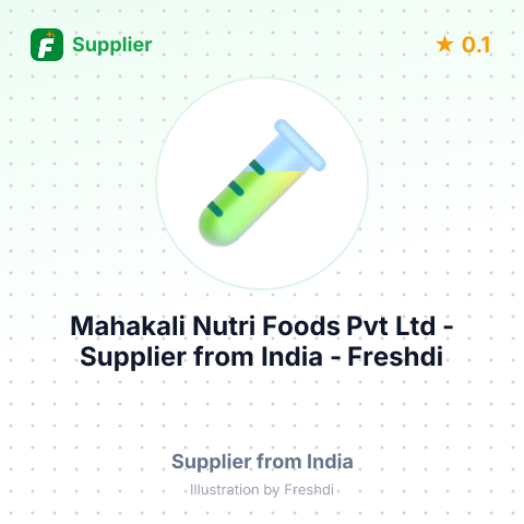 Mahakali Nutri Foods Pvt Ltd  – summary card, no photo uploaded yet