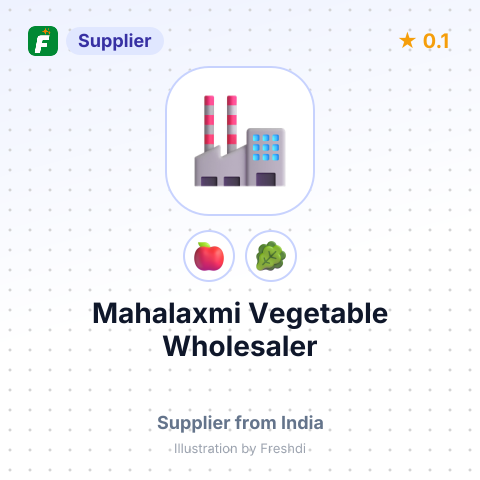 Mahalaxmi Vegetable Wholesaler – summary card, no photo uploaded yet