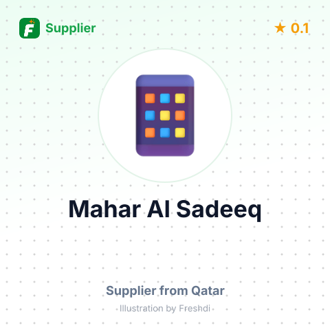 Mahar Al Sadeeq  – summary card, no photo uploaded yet