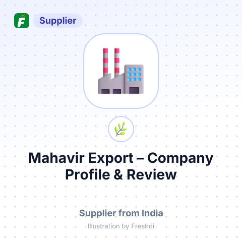 Mahavir Export – summary card, no photo uploaded yet