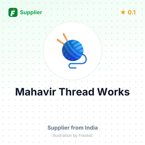 Mahavir Thread Works  – summary card, no photo uploaded yet