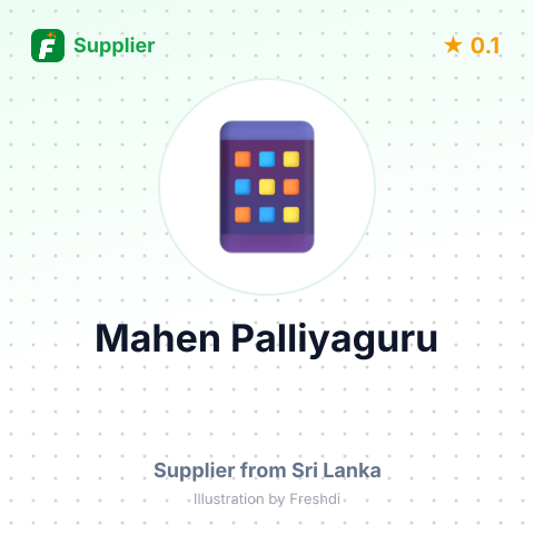 Mahen Palliyaguru  – summary card, no photo uploaded yet