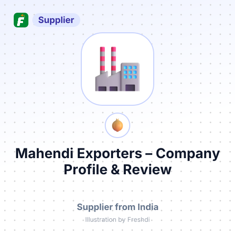 Mahendi Exporters – summary card, no photo uploaded yet