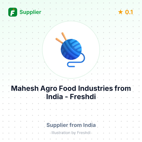 Mahesh Agro Food Industries  – summary card, no photo uploaded yet