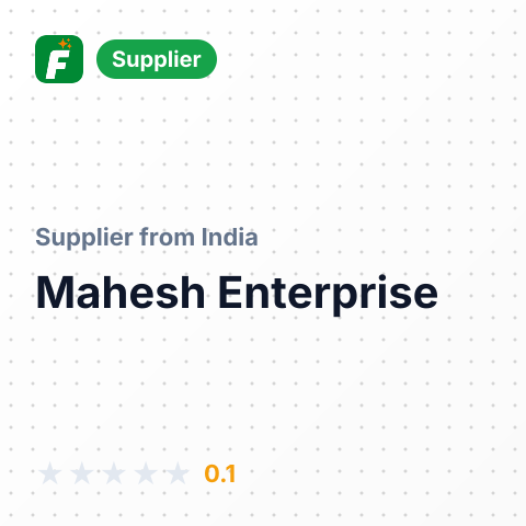 Mahesh Enterprise  – summary card, no photo uploaded yet