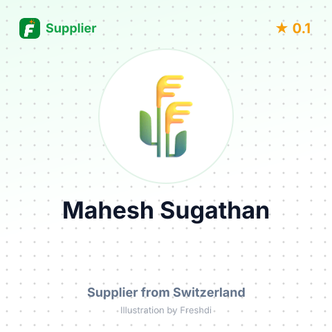 Mahesh Sugathan  – summary card, no photo uploaded yet