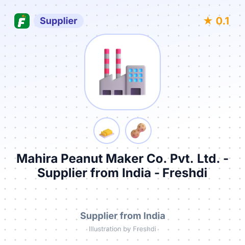 Mahira Peanut Maker Co. Pvt. Ltd.  – summary card, no photo uploaded yet