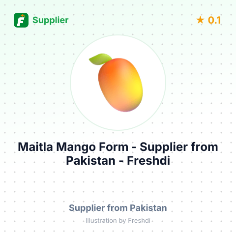 Maitla Mango Form  – summary card, no photo uploaded yet