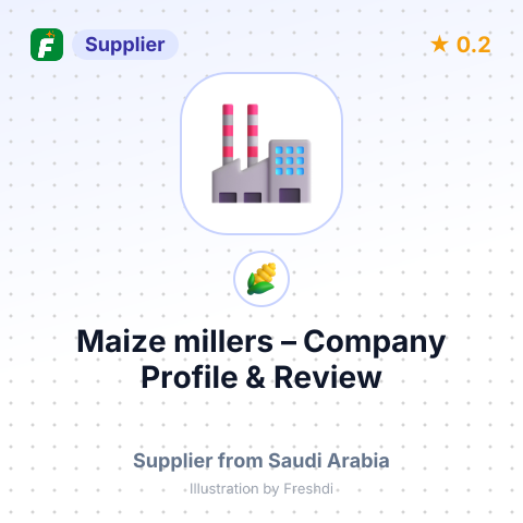 Maize millers – summary card, no photo uploaded yet