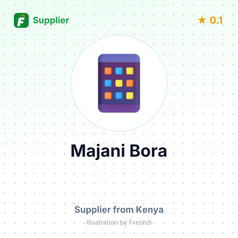 Majani Bora  – summary card, no photo uploaded yet