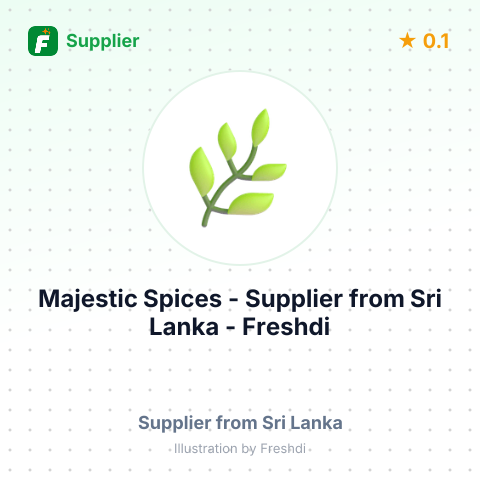 Majestic Spices  – summary card, no photo uploaded yet