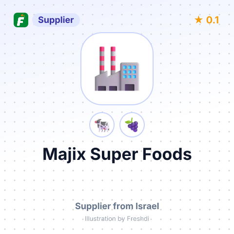 Majix Super Foods  – summary card, no photo uploaded yet