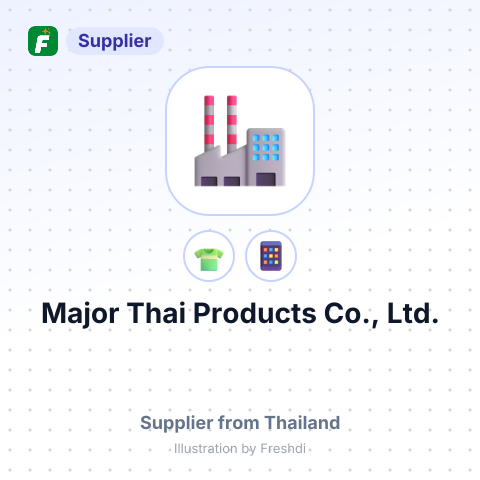 Major Thai Products Co., Ltd. – summary card, no photo uploaded yet
