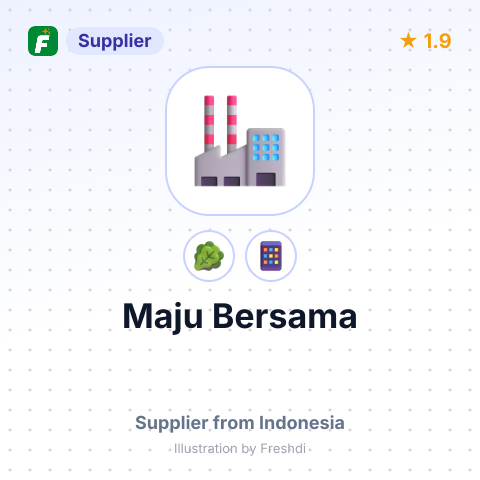 Maju Bersama – summary card, no photo uploaded yet