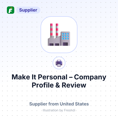 Make It Personal – summary card, no photo uploaded yet