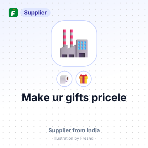 Make ur gifts pricele – summary card, no photo uploaded yet