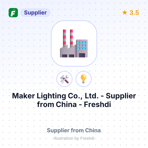Maker Lighting Co., Ltd.  – summary card, no photo uploaded yet