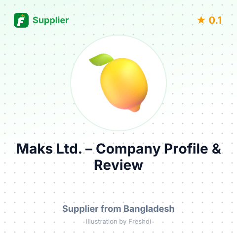 Maks Ltd. – summary card, no photo uploaded yet