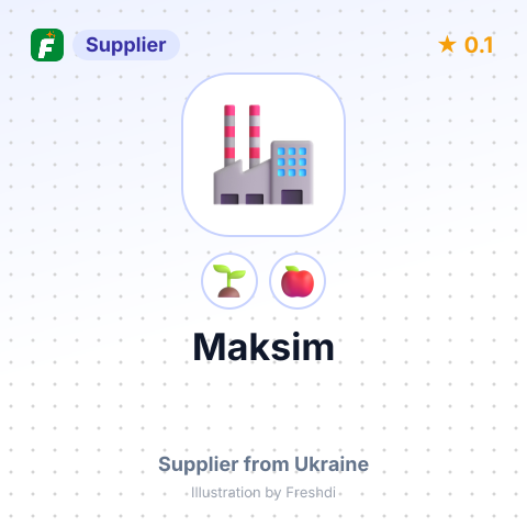Maksim  – summary card, no photo uploaded yet