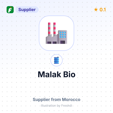 Malak Bio  – summary card, no photo uploaded yet