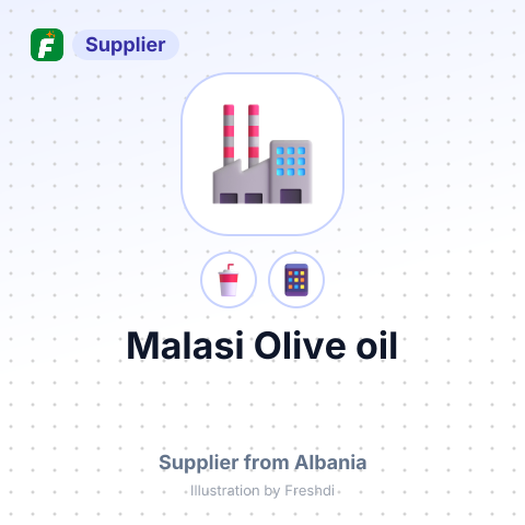 Malasi Olive oil – summary card, no photo uploaded yet