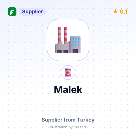 Malek  – summary card, no photo uploaded yet