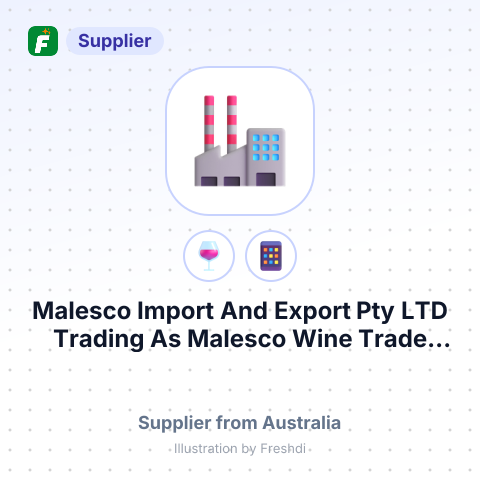Malesco Import And Export Pty LTD Trading As Malesco Wine Trade Broker – summary card, no photo uploaded yet