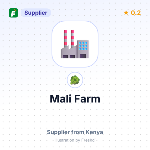 Mali Farm – summary card, no photo uploaded yet