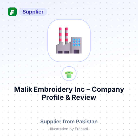 Malik Embroidery Inc – summary card, no photo uploaded yet
