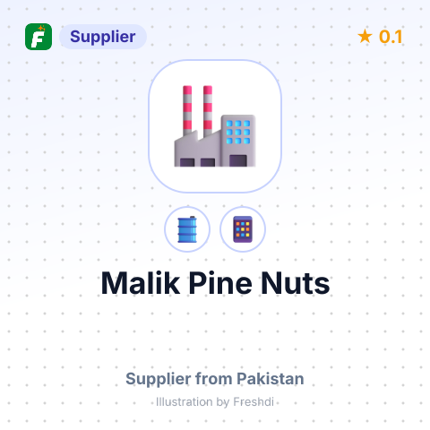 Malik Pine Nuts  – summary card, no photo uploaded yet