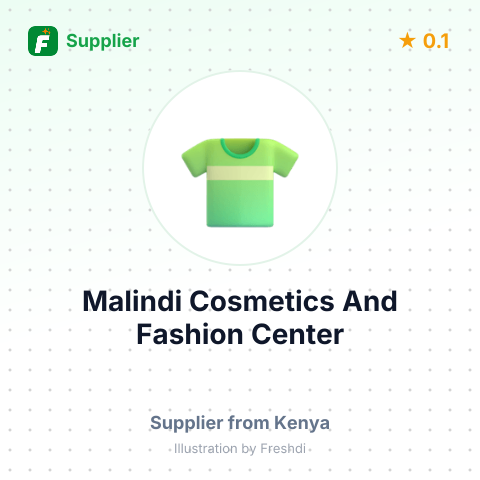Malindi Cosmetics And Fashion Center  – summary card, no photo uploaded yet