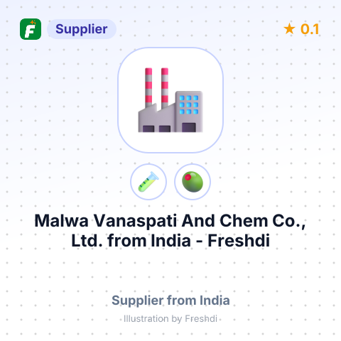 Malwa Vanaspati And Chem Co., Ltd.  – summary card, no photo uploaded yet