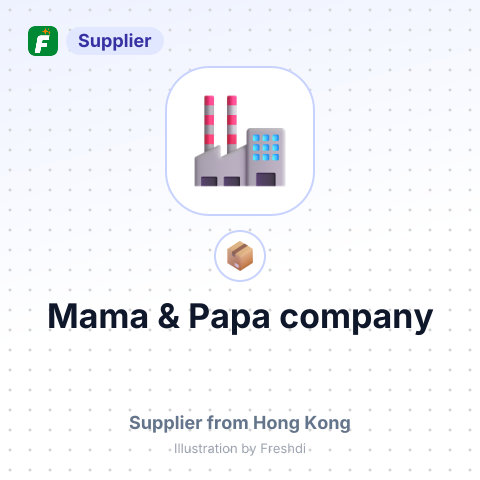 Mama & Papa company – summary card, no photo uploaded yet