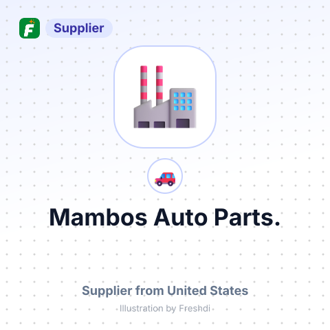 Mambos Auto Parts. – summary card, no photo uploaded yet