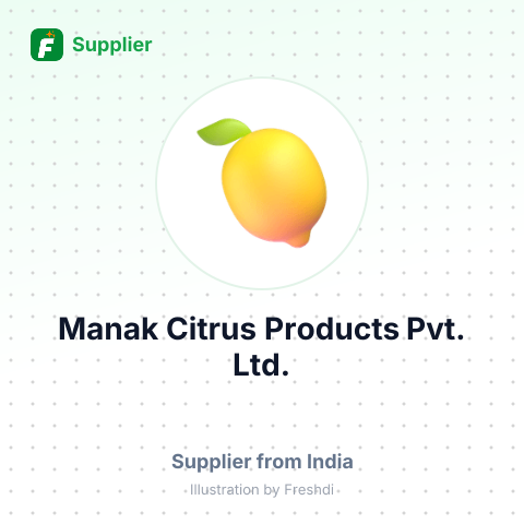Manak Citrus Products Pvt. Ltd. – summary card, no photo uploaded yet
