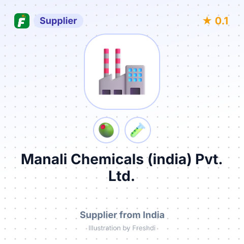 Manali Chemicals (india) Pvt. Ltd.  – summary card, no photo uploaded yet