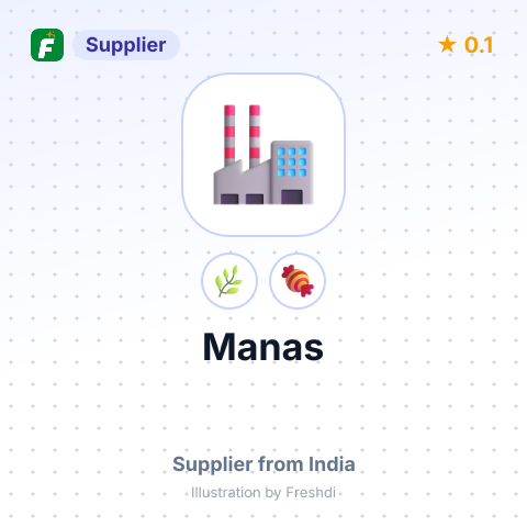 Manas  – summary card, no photo uploaded yet
