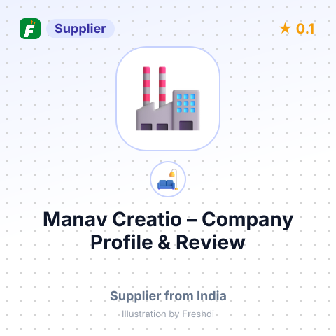Manav Creatio – summary card, no photo uploaded yet