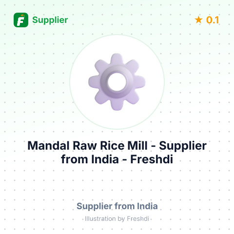 Mandal Raw Rice Mill  – summary card, no photo uploaded yet
