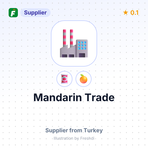 Mandarin Trade  – summary card, no photo uploaded yet